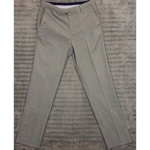 Peter Millar Pants Mens 34x30 Gray Crown Sport Stretch Chino Performance Golf